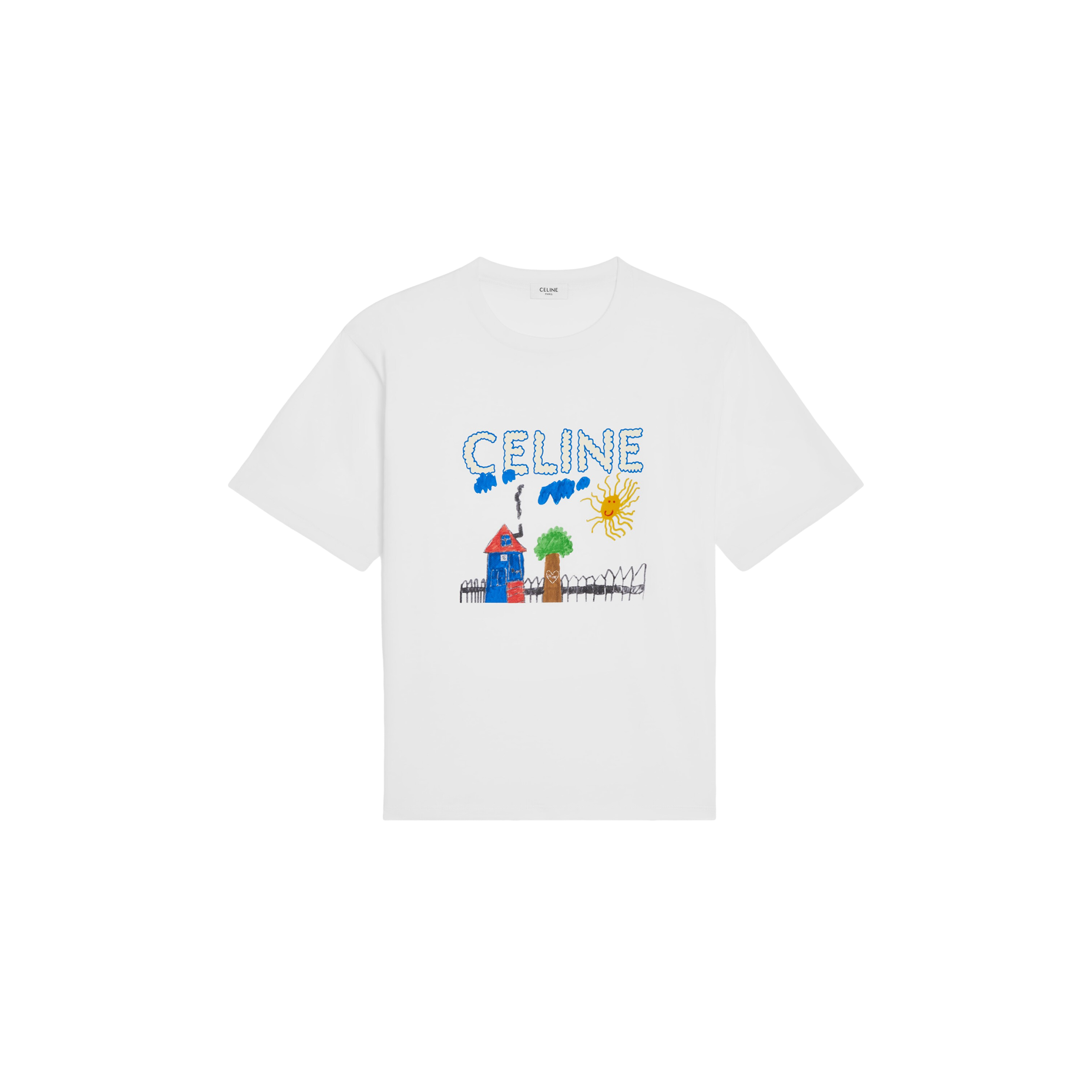 Ce1i*e loose t-shirt in cotton jersey